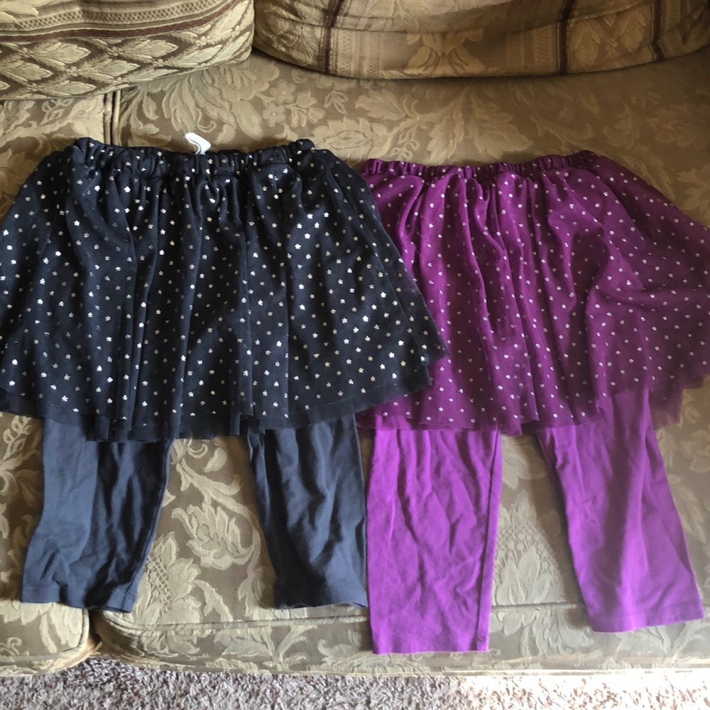 Two Girls Tu-Tu Leggings Sz 5T